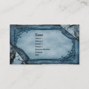Todes Visitenkarte Gothic Visitenkarte
