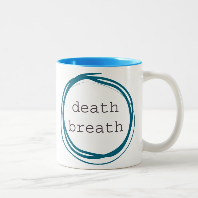 Todesatem lustig zweifarbige tasse (Rechts)