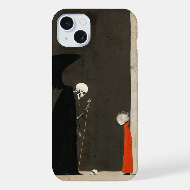 Todesengel iPhone Hülle (Rückseite)