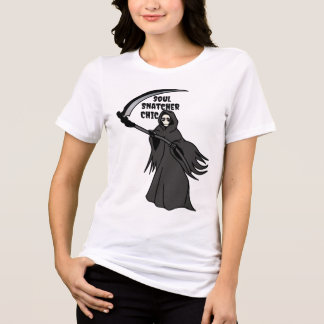 Todesengel-Seelenfänger-Shirt | Lustiges Chic-T-Sh Tri-Blend Shirt