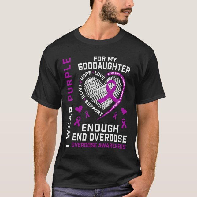 Todesfälle Durch Überdosen Beenden T-Shirt genug L (Vorderseite)
