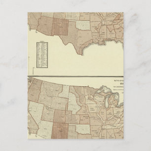 Todesfälle, Keuchhusten, Masern Postkarte