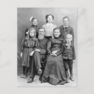 Todesfoto aus der viktorianischen Ära Postkarte
