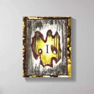 Todesgel Leinwanddruck