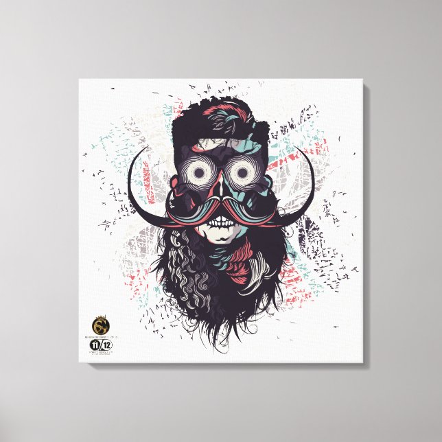 Todeskopf G-Skulls Renegade Series 11 of 12 Leinwanddruck (Vorderseite)