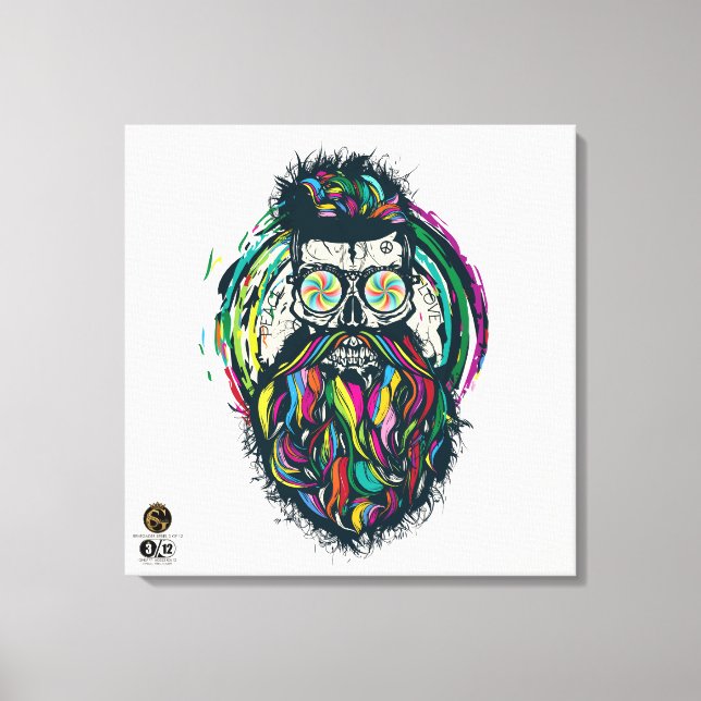 Todeskopf G-Skulls Renegade Series 3 of 12 Leinwanddruck (Vorderseite)