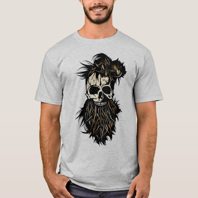 Todeskopf Skull Hipster T-Shirt (Vorderseite)