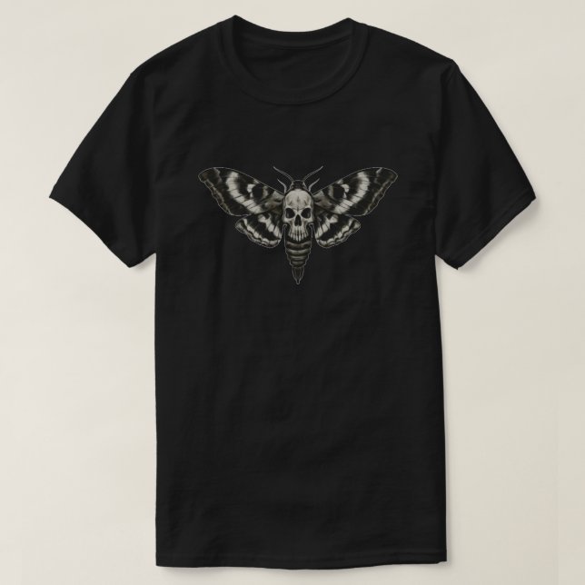 Todeskopfmatte (Acherontia-Aropos) T-Shirt (Design vorne)