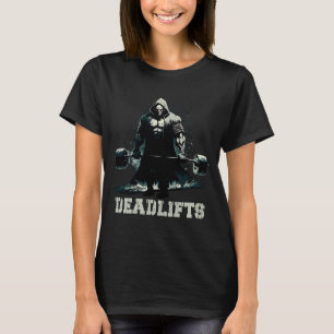 Todeslifte Gym Leg Day Grim Sensenmann Deadhefting T-Shirt