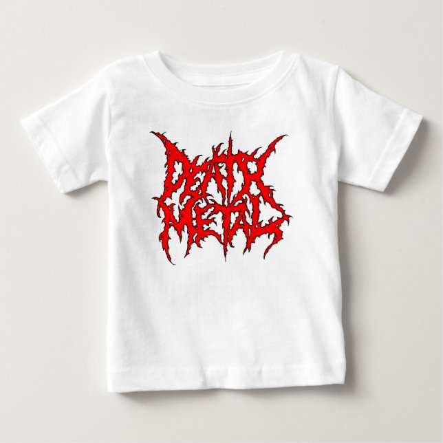 Todesmetall Baby T-shirt (Vorderseite)