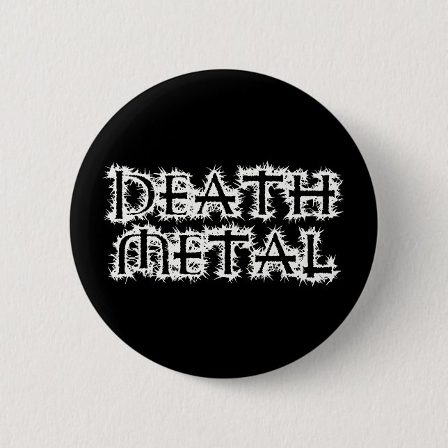 Todesmetall Button (Vorderseite)