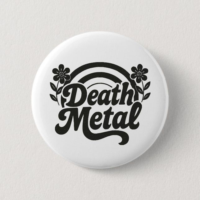 Todesmetall Button (Vorderseite)