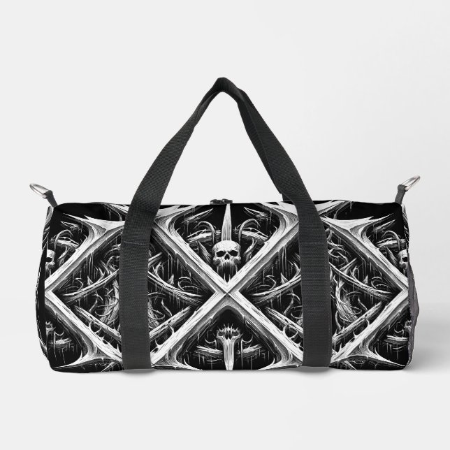 Todesmetall-Kopfbanger - Schwermetalle Duffle Bag (Vorderseite)