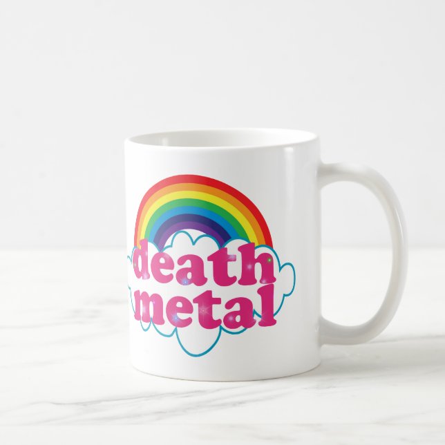 Todesmetallregenbogen! Tasse (Rechts)