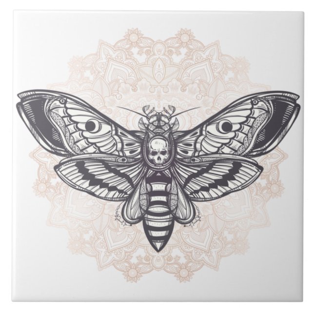 Todesmoth  fliese (Vorderseite)