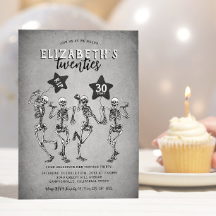 Todesparty zum 30. Geburtstag - Einladung