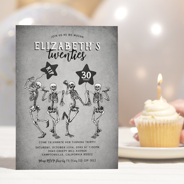 Todesparty zum 30. Geburtstag - Einladung (Von Creator hochgeladen)