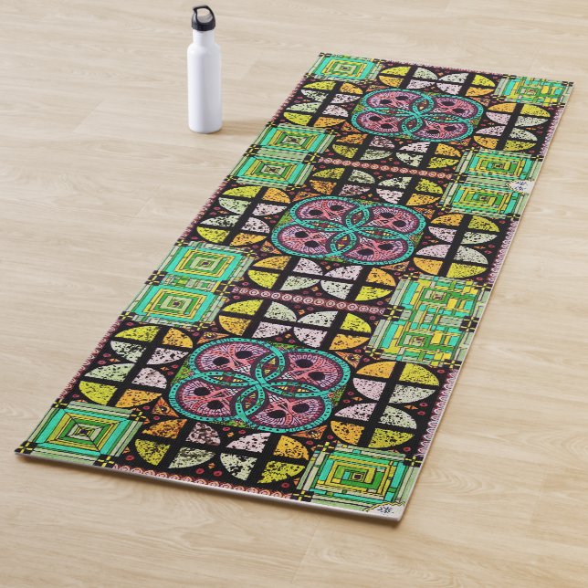 "Todespiel" Yogamatte (Beispiel)
