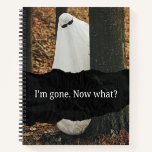 Todesplaner/ Ich bin weg, was nun? Notizbuch