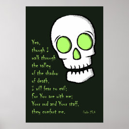 Todesschatten — Schädel Poster