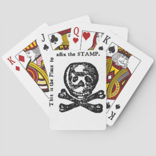 Todessteuer-Stempel-Spielkarten Spielkarten