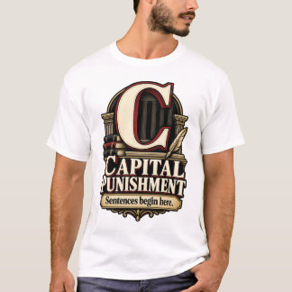Todesstrafe – Sätze beginnen hier Grammatik T-Shirt