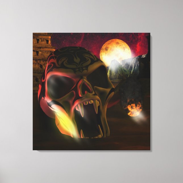 Todestal Leinwanddruck (Vorderseite)