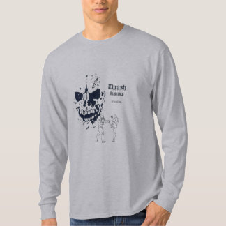 Todestritt-langes Hülsen-T-Shirt T-Shirt