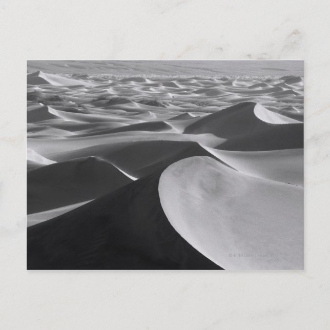 Todesvalley-Landschaft Postkarte (Vorderseite)