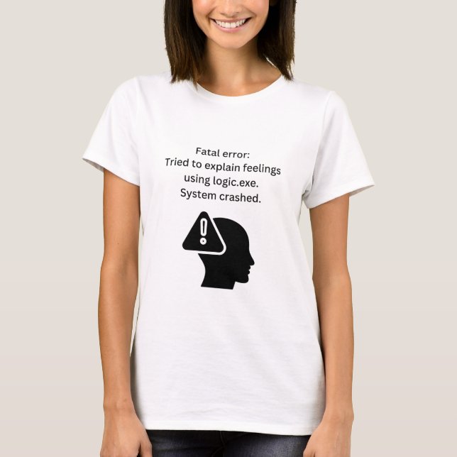 Tödlicher Fehler 404 T-Shirt (Vorderseite)