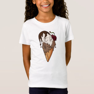 Tödlicher süßer, klassischer Schädeleis T-Shirt