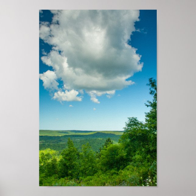 Todman's Hill Overlook, Michigan Poster (Vorne)