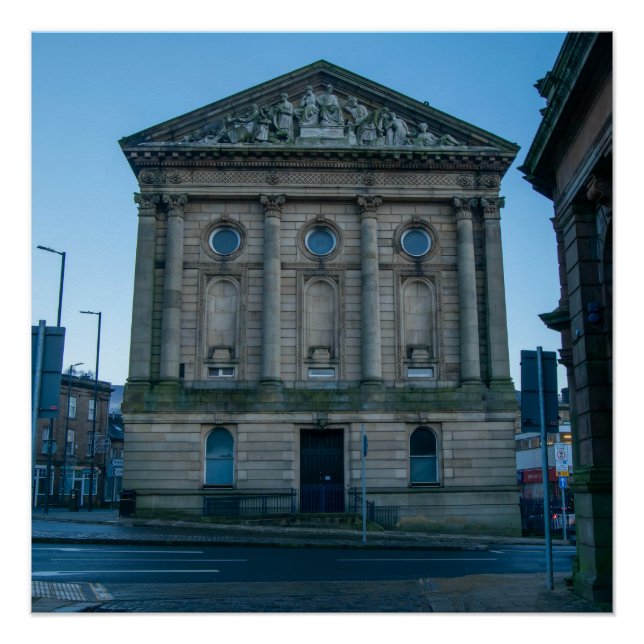 Todmorden Town Hall Poster (Vorderseite)