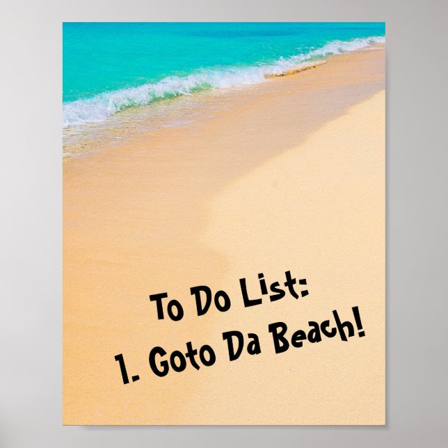 Todo List Poster (Vorne)