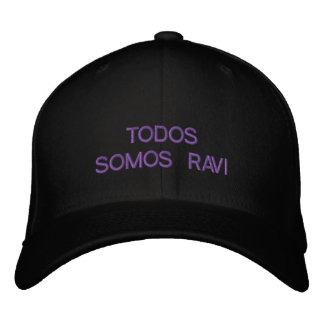Todos Somos Ravi Bestickte Kappe