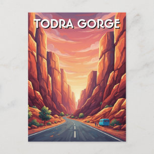 Todra-Schlucht Marokko Reise Postkarte