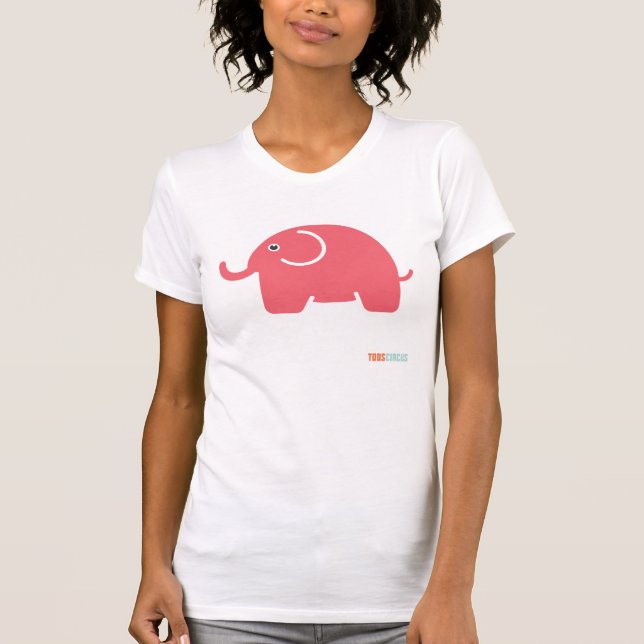 TodsCircus Elle Elefant T-Shirt (Vorderseite)