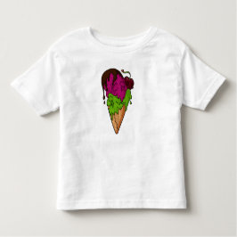 Todsüße Berry Skull Ice Cream Kleinkind T-shirt