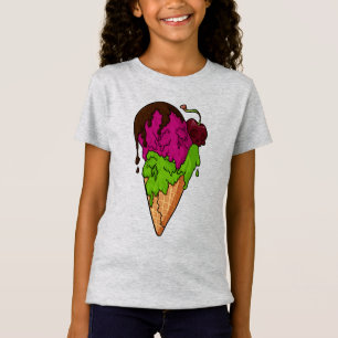 Todsüße Berry Skull Ice Cream T-Shirt