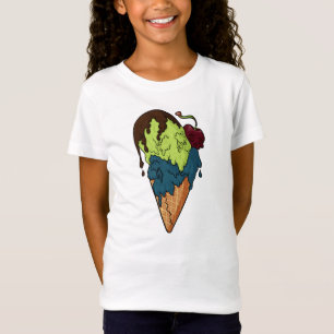 Todsüße Mystery Skull Ice Cream T-Shirt