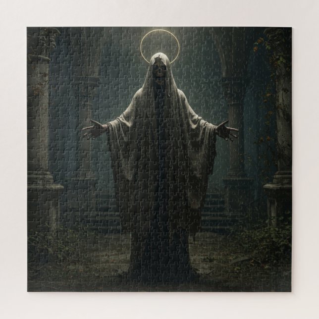 Todüberord Skeleton in antiker Atmosphäre Puzzle (Vertikal)