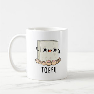 Toe-fu Funny Tofu Pun Kaffeetasse