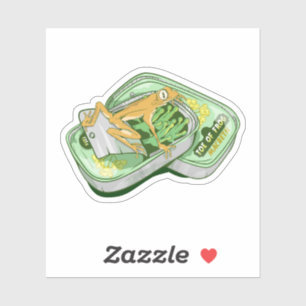 Toe von Froschhexen Zauber Shakespeare Aufkleber