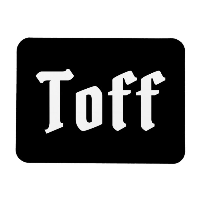 Toff Magnet (Horizontal)