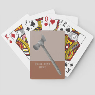 Toffee-Hammerbild Spielkarten
