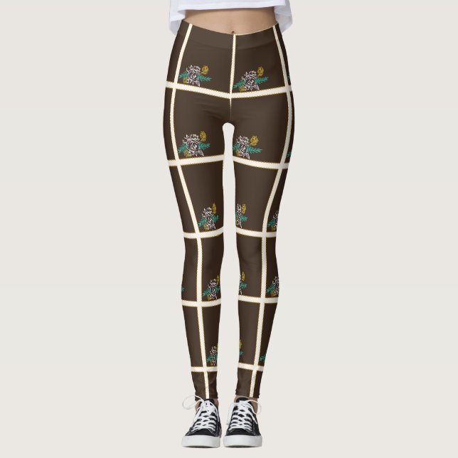 Toffee-Rose Leggings (Vorderseite)