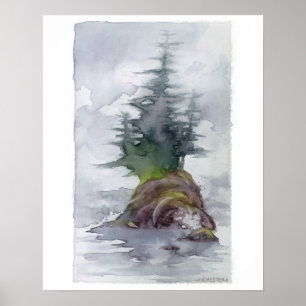 Tofino Island Poster