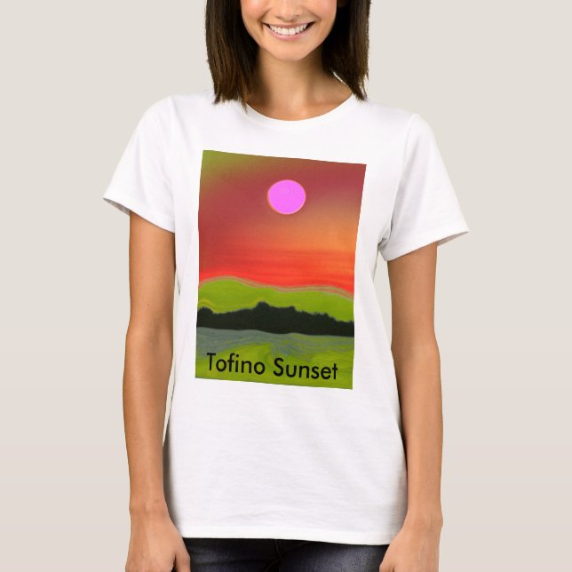 Tofino Sunset T-Shirt (Vorderseite)