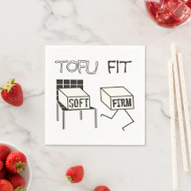 Tofu Fit Funny Running Tofu Soy Thema