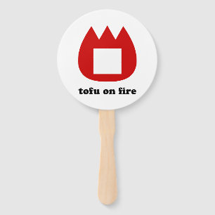 📛 Tofu in Brand Fächer